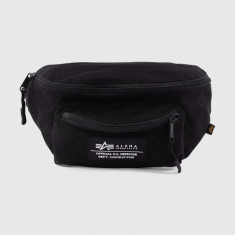 Alpha Industries borsetă Torba Alpha Industries Big Waist Bag 126909 03 culoarea negru 126909.03-black