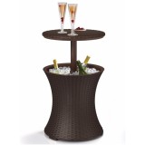 Mini bar gradina ratan maro Keter Pacific Cool Bar