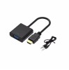 Adaptor HDMI la VGA + Audio, Convertor pentru PC, Laptop, Xbox, Playstation, Proiector - Cablu inclus