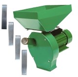 Moara cereale electrica 3800w 3.8kw, 3000rpm, 4 site de rezerva, 350kg/h cicanele profesionale