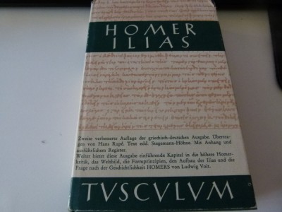 Homer - Ilias, german-grec foto