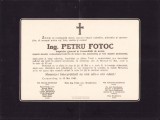 HST A283 Necrolog 1940 Petru Fotoc deputat comandant Cohorta strajeri Caransebes