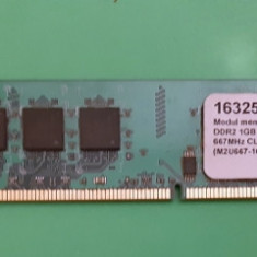 Memorie Buffalo 1GB DDR2, 667Mhz, CL5 - Garantie 6 luni