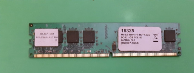 Memorie Buffalo 1GB DDR2, 667Mhz, CL5 - Garantie 6 luni