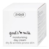 Crema hidratanta de zi cu lapte de capra, 50 ml, Ziaja