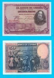 Spania (p#75) 50 Pesetas 1928 aUNC+ &#039;La rendici&oacute;n de Breda&#039; serie: E5.838.136