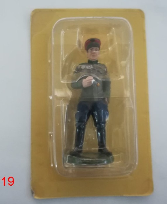 Figurina Armata Rosie - Comandant militar de gara 1943 URSS (19)