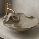 Lavoar ceramic pentru blat REA HM-12 Handmade ART