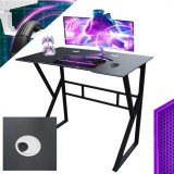 Masa de gaming, birou negru, 100x60 cm, JollyMag, STL20CZ