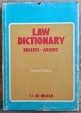 Law Dictionary English-Arabic - I.I. Al-Wahab