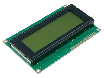 Display LCD Alfanumeric 20x4 LED Galben-Verde foto
