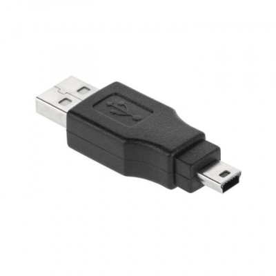 Adaptor mini USB tata mini - USB tata A foto