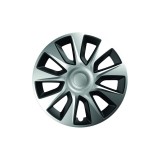 SET CAPACE ROTI 14` SILVER&amp;BLACK STRATOS