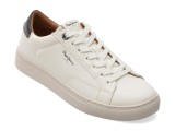 Cumpara ieftin Pantofi sport PEPE JEANS albi, MS0048, din piele ecologica