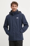 Helly Hansen geacă DUBLINER INSULATED JACKET bărbați, culoarea bleumarin, de tranziție 53117