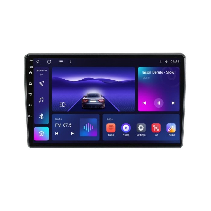 Navigatie dedicata cu Android Jeep Wrangler II 2003 - 2007, 3GB RAM, Radio GPS