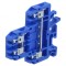 Conector Terminal Albastru 4 Borne 0.5-4mm&sup2; 690V