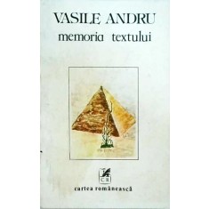 Vasile Andru - Memoria textului