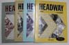 HEADWAY - WOORKBOOK , WITH KEY , VOLUMELE I - IV , by JOHN and LIZ SOARS , 1996