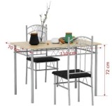 Masa de bucatarie Emma 110(L)x70(l)x72(h)cm, NOUA , SIGILATA , Doar predare personala !