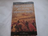 PAGINI LEGENDARE DIN ISTORIA POPORULUI ROMAN - MANOLE NEAGOE