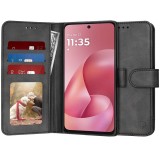 Husa 360 Motorola Moto G57 Power Asteroid GSM Diary Book, negru