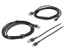 Cablu USB 2.0 USB A la USB C Negru 480Mbps, Green Cell