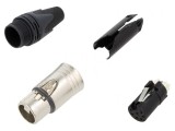 Mufă XLR Mamă 7 Pin pe Cablu Lipire, Neutrik