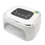 Lampa manichiura/pedichiura Led/uv M1, 88W, ecran digital, fund detasabil, bluetooth