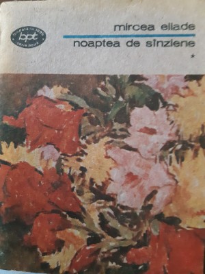 Noaptea de sanziene vol.1-2 Mircea Eliade 1991 foto