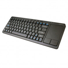 Tastatura wireless Omega OKB004, conector USB, touchpad foto