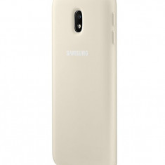 Husa Samsung EF-PJ330CFEGWW Dual Layer (plastic + silicon ) aurie pentru Samsung Galaxy J3 (SM-J330) 2017