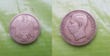 F469-Moneda 20 Lei Carol 2 1930 bronz aurit circulate stare buna.