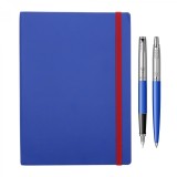 Set Parker stilou si pix Jotter blue cu agenda