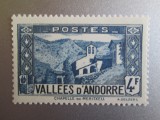 ANDORRA 4F SERIE MNH=95, Nestampilat