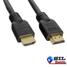 Cablu HDMI cu ethernet tata - tata aurit 20m foto