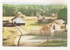 RF109 - Carte Postala - Complexul Muzeal Sibiu. Gospodarie de pesar si cherhana din Mahmudia, circulata