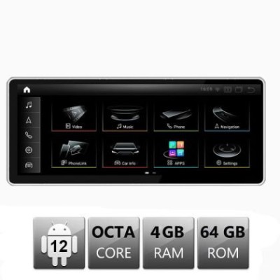 Navigatie Audi A6 C6 MMI3G 2009-2010 Android Octa Core 4+64 10.25&amp;quot; 1920x720 CarStore Technology foto
