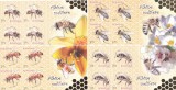 ROMANIA 2010 LP 1854 a ALBINE MELIFERE SET 4 MINICOLI MNH, Fauna, Nestampilat