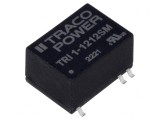 Convertor DC/DC 1W 12V 84mA TRI 1-1212SM