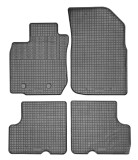 Set covorase auto din cauciuc Dacia Duster 4x4 2010-2014; Dacia Duster 2x4, 4x4 2014- , ingust [Distanta fixa ​​ampatament: Lp 21 cm], Negre