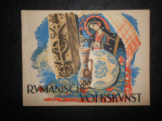 RUMANISCHE VOLKSKUNST (editie veche, contine numeroase imagini) foto
