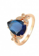 Inel Luxury Blue Royal Sapphire foto