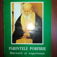 Parintele Porfirie: Marturisiri si experiente- Klitos Ioannidis