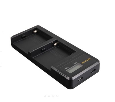 Incarcator Patona Dual LCD USB replace Sony NP-F970 FM50-1886 foto