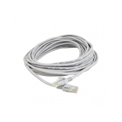 Cablu de Internet retea LAN, 40mm Gri 10 m foto