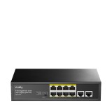 CUDY 8-Port Gigabit PoE+ Switch 2 Gigabi