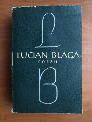 Lucian Blaga - Poezii foto