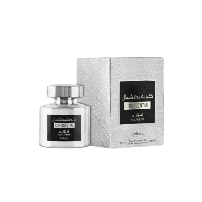 Lattafa Confidential Platinum Apă de parfum Unisex EDP 100 ml