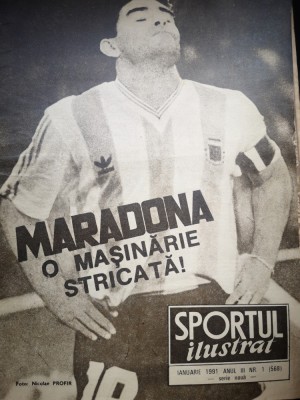 Revista Sportul ilustrat - Nr. 1 (568) - serie noua - Ianuarie 1991 foto